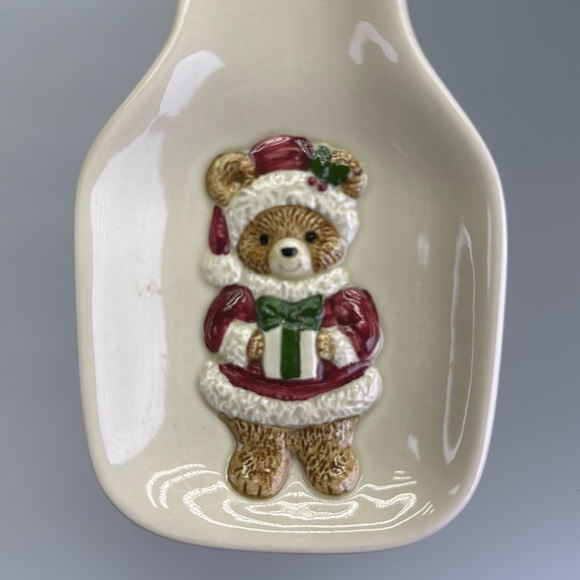 Vintage Otagiri Japan Teddy Bear Spoon Rest - Picture 6 of 7